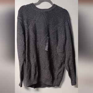 Geoffrey Beene, Men's Pullover sweater, Grey, XXL, NWT, 100% Cotton